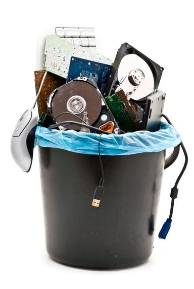 Verwertung von Elektroschrott nachhaltig und Umweltschonend. Nachhaltigkeit im Alltag.